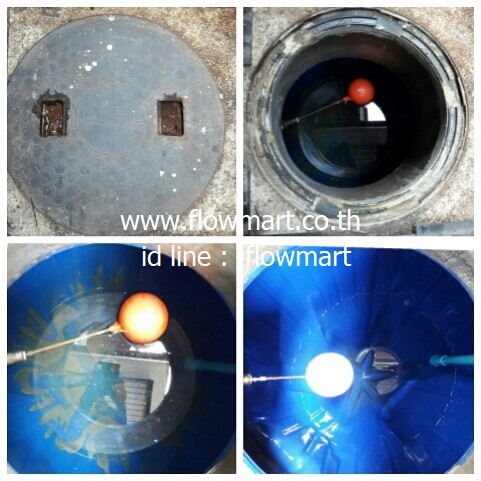 ล้างถังเก็บน้ำใต้ดิน  PE 2000  ลิตร ม.นารา โบทานิค  ศรีนครินทร์ สมุทรปราการ